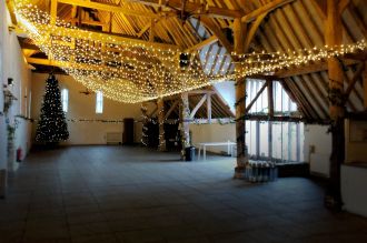 Fairy Light Fan Canopy at Ufton Court