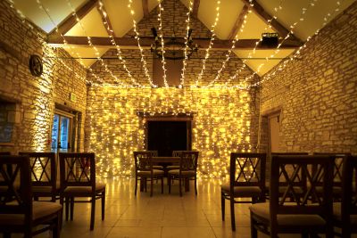 Caswell House Fairy Light Backdrop