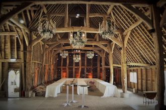 Chandeliers at Rushall Farm
