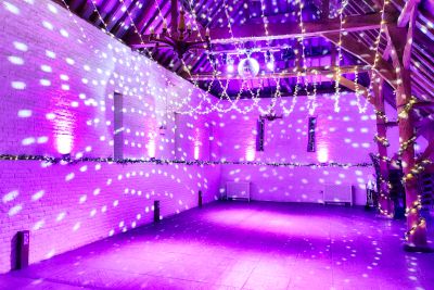 Dance Floor Lighting at Ufton Court