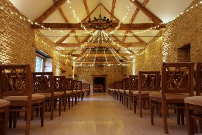 Fairy Light Star Canopy at Caswell House