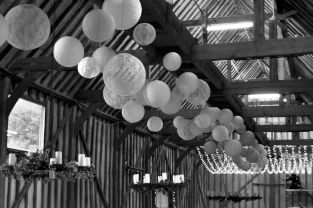 Paper Lanterns and Fairy Lights at Lillibrooke Manor