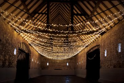 Lighting Both Rooms at the Monks Barn in Hurley