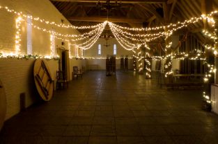 Fairy Light Star Canopy at Ufton Court