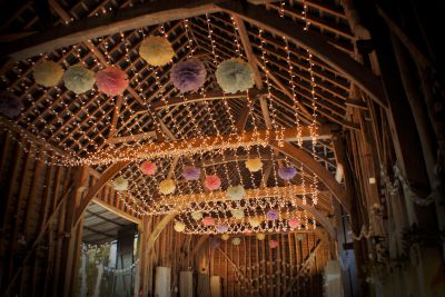 Large Barn Fairy Light Canopy