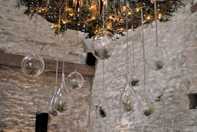 Willow Chandelier with Baubles