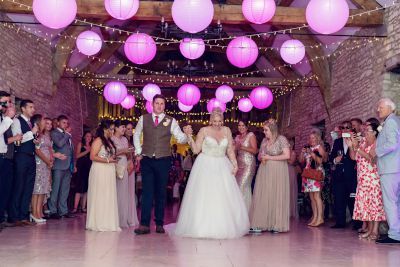 Paper Lanterns for First Dance