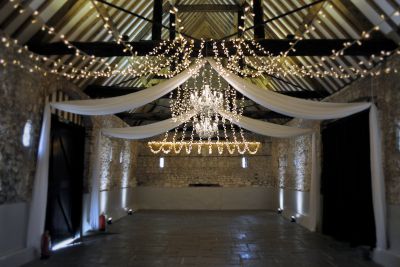 White Vintage Style Chandeliers