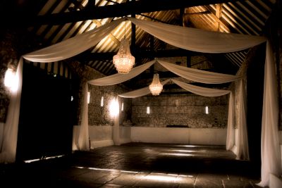 Up and Over Fabric Drapes