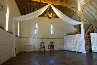 Up and Over Fabric Drapes