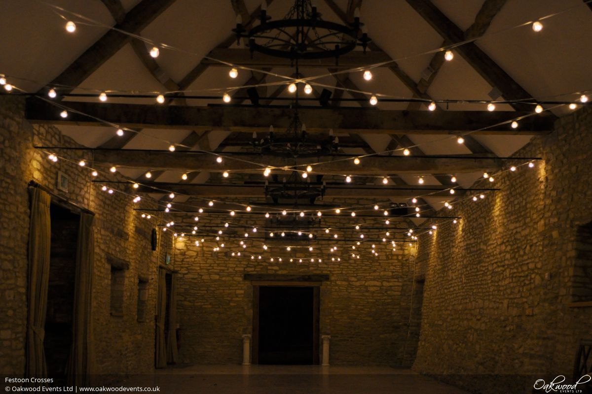 Festoon Lights Hire Oakwood Events