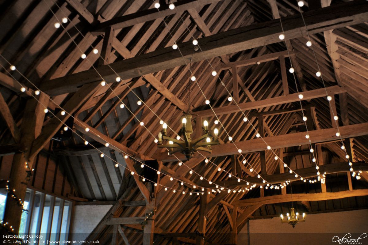 Festoon Lights Hire Oakwood Events