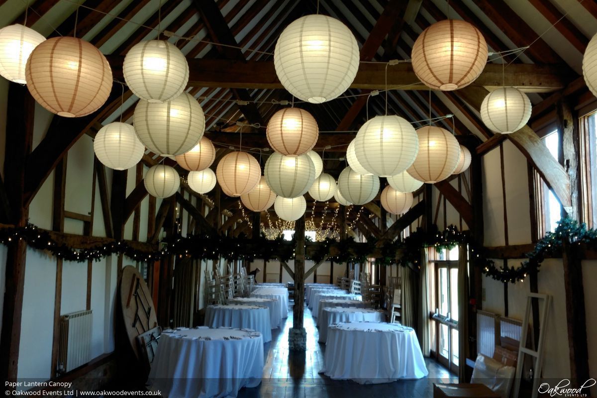 Paper Lantern Hire Oakwood Events