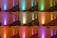 Uplighting colours