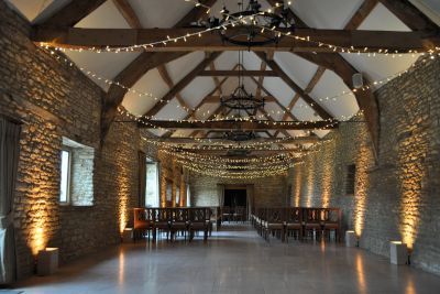 Caswell House Crossed Strands Fairy Light Canopy