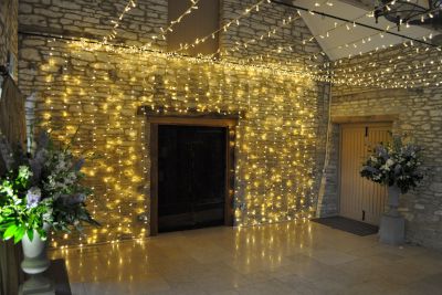 Caswell House Fairy Light Backdrop