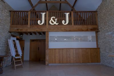 Caswell House Neon Lit Letters