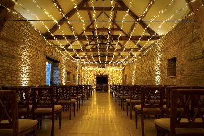 Fairy Light Canopy and Backdrop