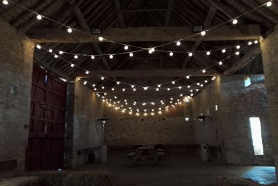 Cogges Manor Farm Festoon Lights