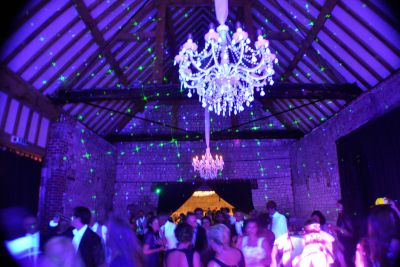 Monks Barn Disco Lighting