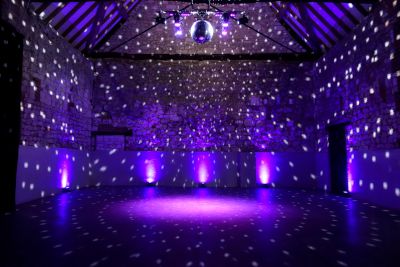 Monks Barn Disco Lighting