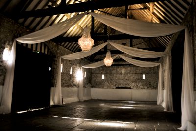Monks Barn Fabric Drapes