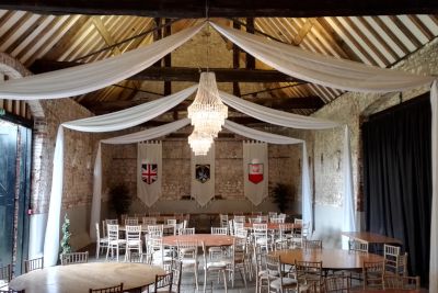 Monks Barn Fabric Drapes