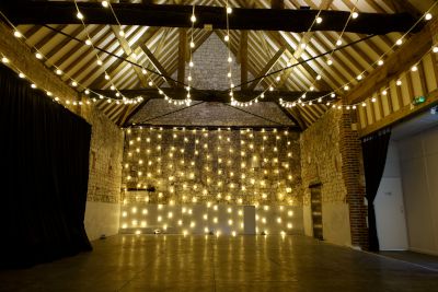Monks Barn Festoon Lights