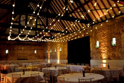 Monks Barn Festoon Lights