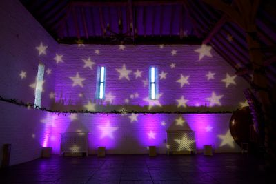 Ufton Court Gobo Projection